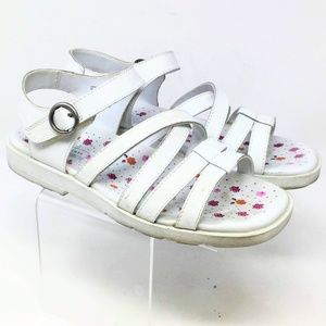 Peppermints Womens Strappy Leather Sandals